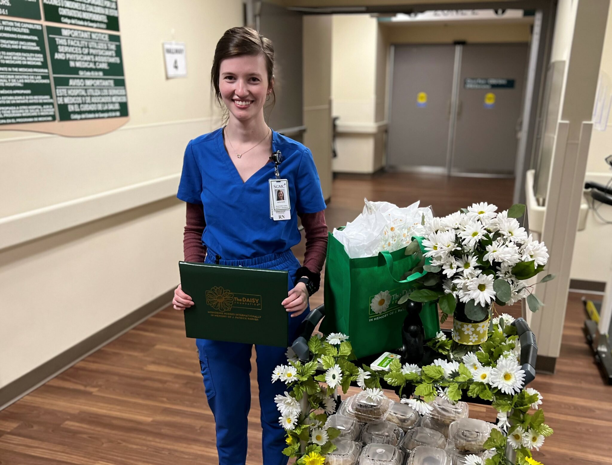 Sgmc Recognizes Tawzer With Daisy Award For Extraordinary Nursing