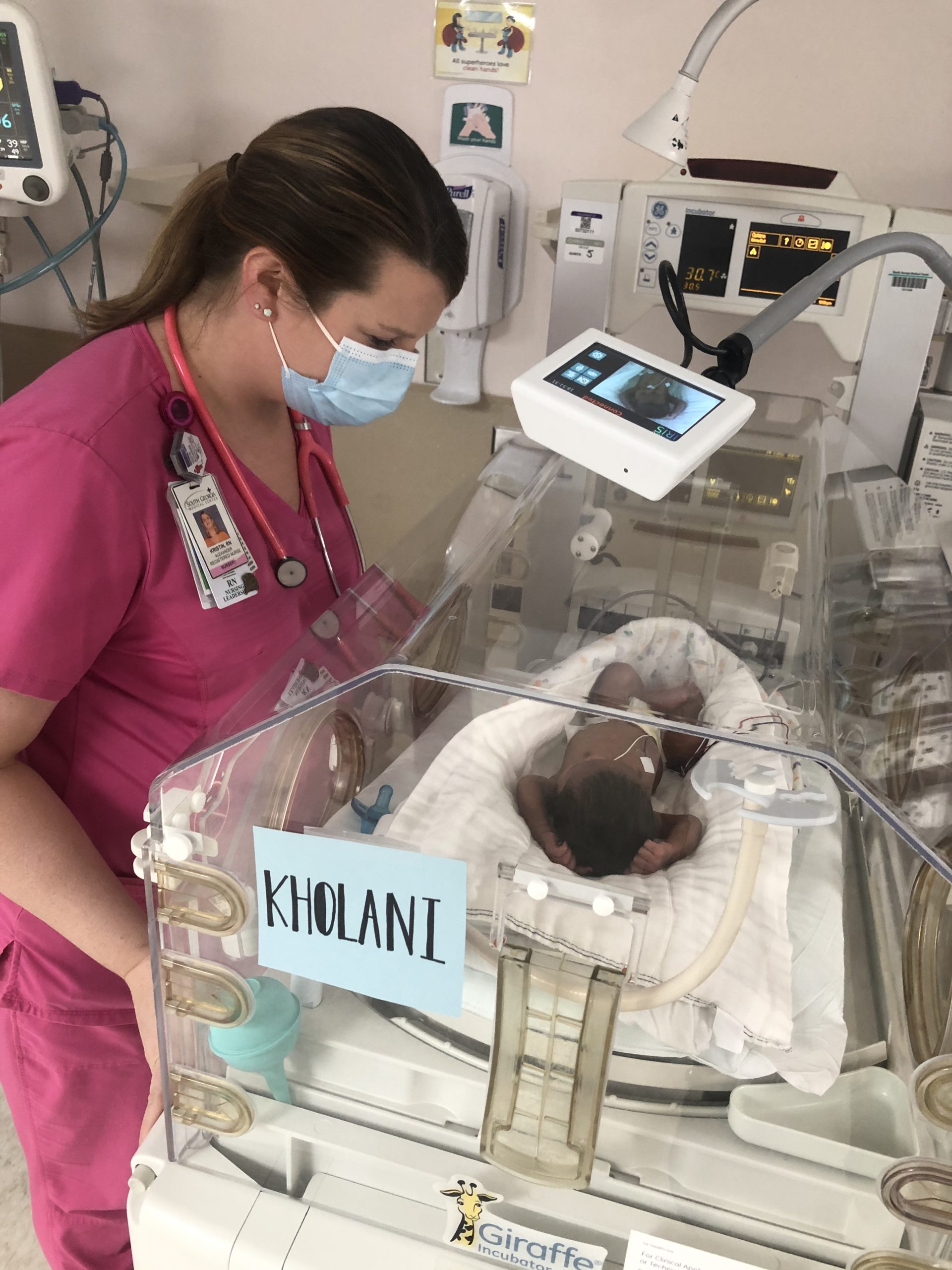 Sgmc Birthplace Adds New Camera System To Connect Families With Newborns