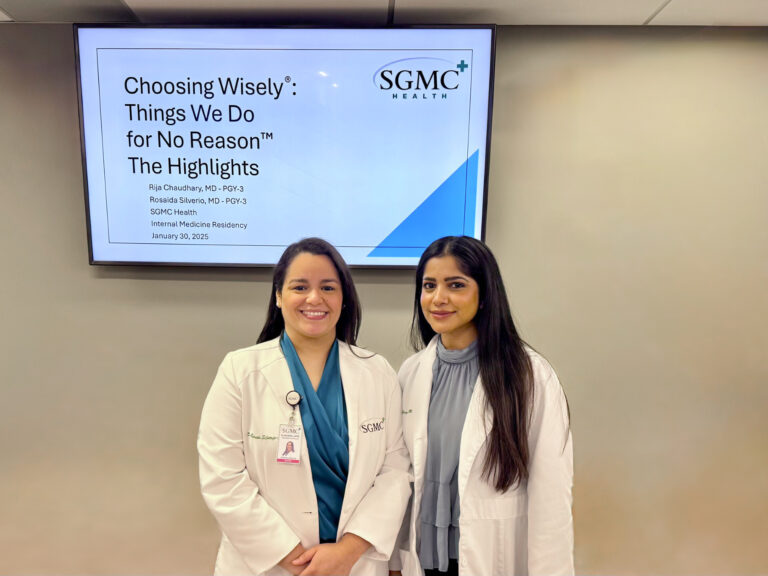 SGMC Health Hosts Inaugural Grand Rounds in Graduate Medical Education Program